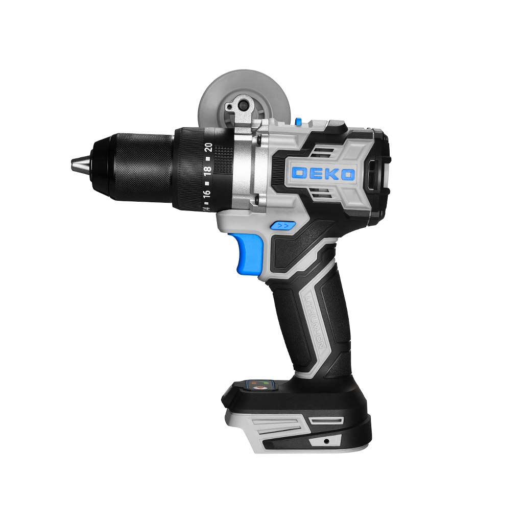 Taladro con percutor 20V sin batería de carga DEKO