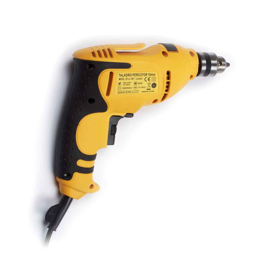Taladro C/Percutor 10mm 500W Ergonomico GOLDEX