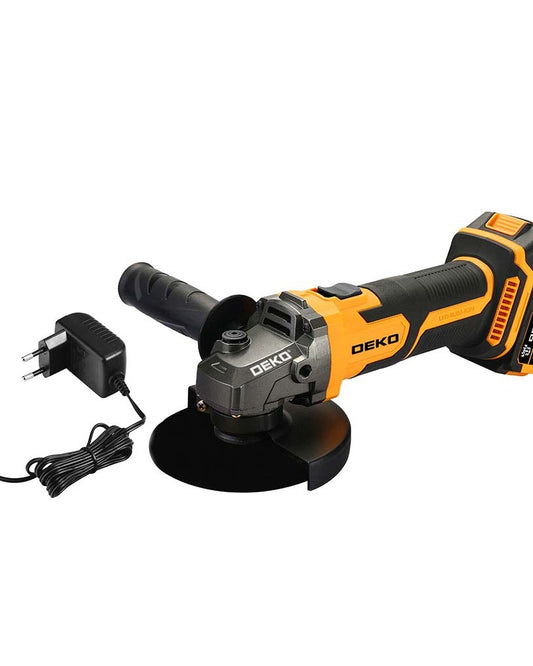 Amoladora Angular 5'' 20V c/Batería y Cargador DEKO