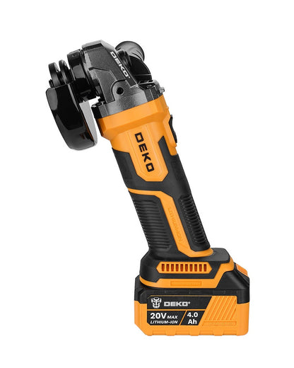 Amoladora Angular 5'' 20V c/Batería y Cargador DEKO