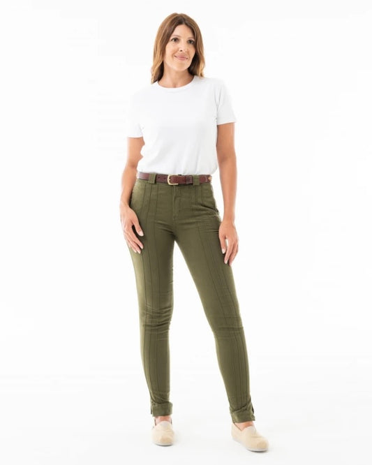 Pantalón bombacha montar de mujer PAMPERO - Verde