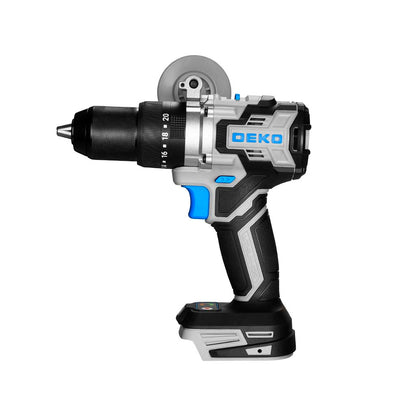 Taladro con percutor 20V sin batería de carga DEKO