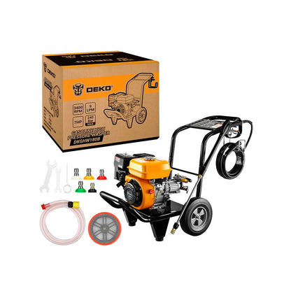 Hidrolavadora a Nafta 7HP 240BAR Deko DKGHW180B