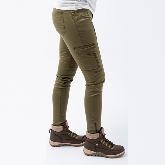 Pantalon cargo elastizado de mujer PAMPERO