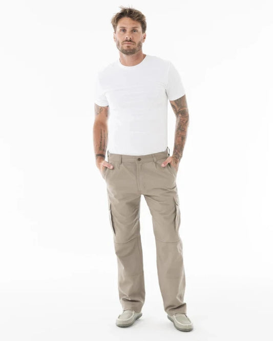 Pantalón cargo clásico Pampero hombre -Beige