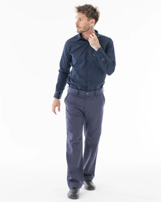 Pantalón trabajo clásico Pampero hombre - Azul