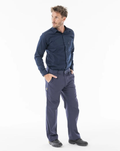 Pantalón trabajo clásico Pampero hombre - Azul