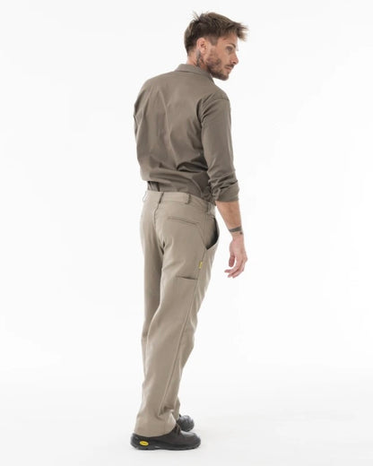 Pantalón trabajo clásico Pampero hombre - Beige