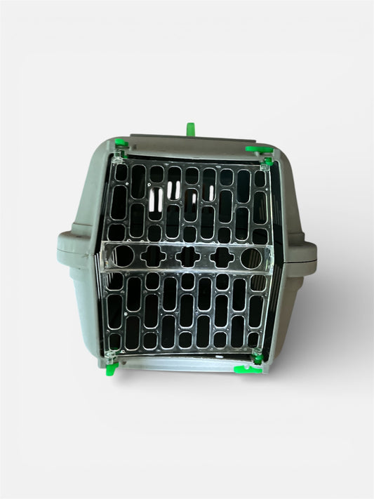 Transportadora Para Mascotas, Portátil Seguro 45x30x28 Gris